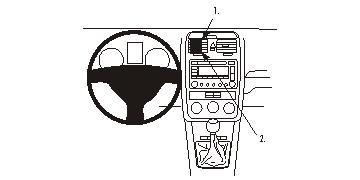 Volkswagen Golf V Variant 07-09, Center