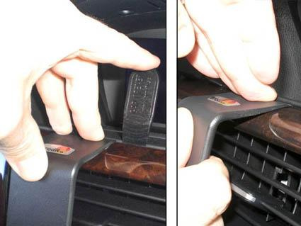 BMW 316-330/E90/E91/E92/E93 05-12, Wyśrodkowany, Drewniany panel, OEM Nav.