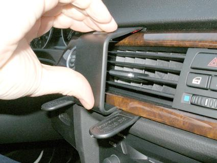 BMW 316-330/E90/E91/E92/E93 05-12, Wyśrodkowany, Drewniany panel
