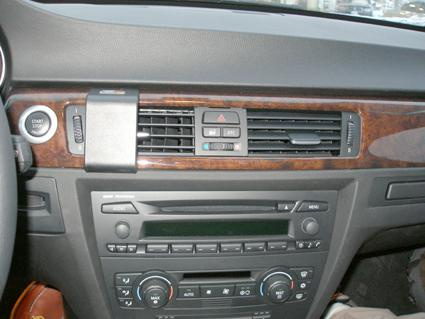 BMW 316-330/E90/E91/E92/E93 05-12, Wyśrodkowany, Drewniany panel