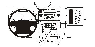 Kia Carnival 06-11, Wyśrodkowany