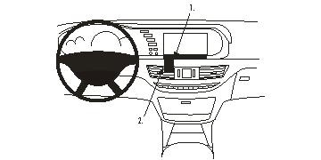 Brodit ProClip, Mercedes Benz S-Class 06-13