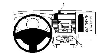 Nissan Tiida/Tiida Latio 07-11, Wyśrodkowany