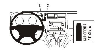 Honda CR-V 07-11, Wyśrodkowany