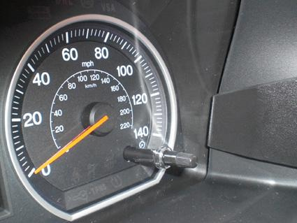 Honda CR-V 07-11, Wyśrodkowany