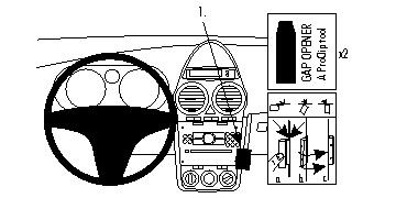 Opel Corsa 07-14, Kątowy
