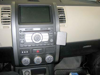 Nissan X-Trail 08-13, Kątowy, Ekran nawigacji