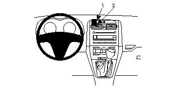 Toyota Corolla 08-11, Centralny