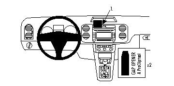 Volkswagen Tiguan 08-15, Centralny