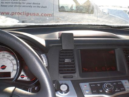 Nissan Murano 09-14, Na środku