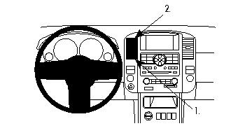 Nissan Pathfinder 10-12, Na środku