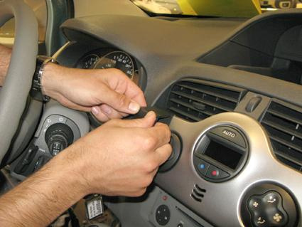 Renault Kangoo 08-13, Na środku
