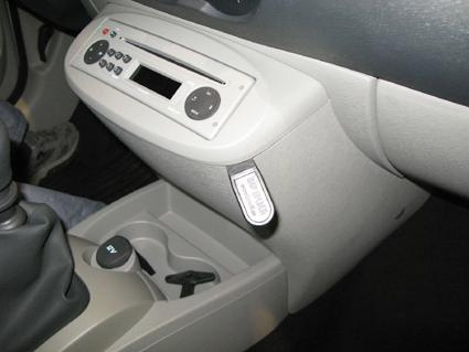 Renault Twingo 08-12, Na środku
