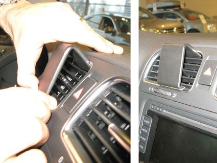 Volkswagen Golf VI 09-12, Na środku