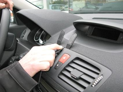 Renault Mégane 09-15, Na środku