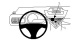 Brodit ProClip, Toyota iQ 09-19 Brodit ProClip, Toyota iQ 09-19
