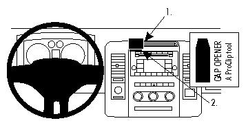 Dodge Ram 09-12, Na środku
