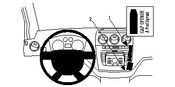 Ford Transit Connect/Tourneo Connect 10-13, pod kątem