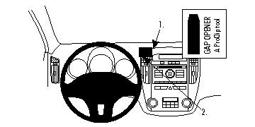 Kia Ceed 10-12, Na środku
