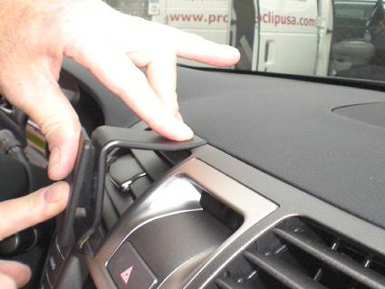 Lexus LS Serie 07-12, Na środku