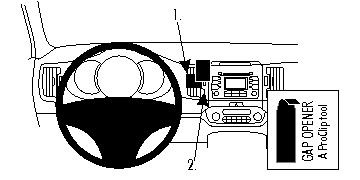 Kia Sportage 11-15, wyśrodkowany