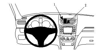 Suzuki Swift 11-15, wyśrodkowany