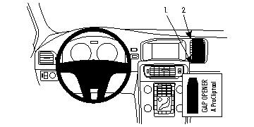 Volvo S60 11-15, pod kątem, wysoki