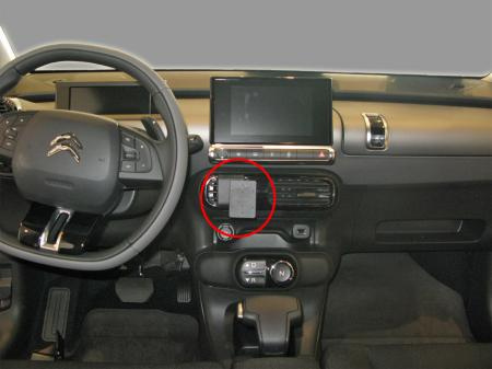 Citroen C4 Cacus 15-, Wyśrodkowany