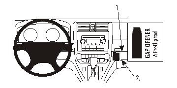 Uchwyt montażowy ProClip Honda CR-V 07-11