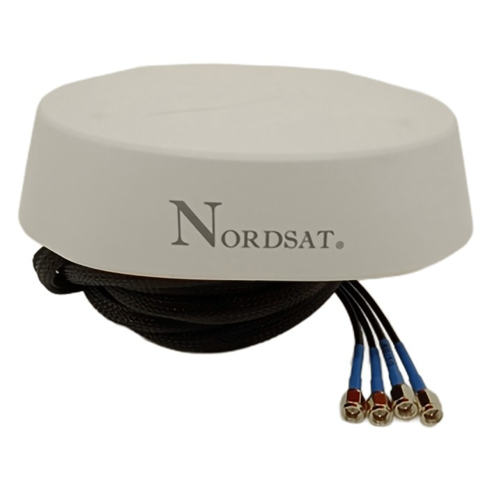Nordsat antena omni 2G/3G/4G/5G, dookólna antena 4x4 MIMO