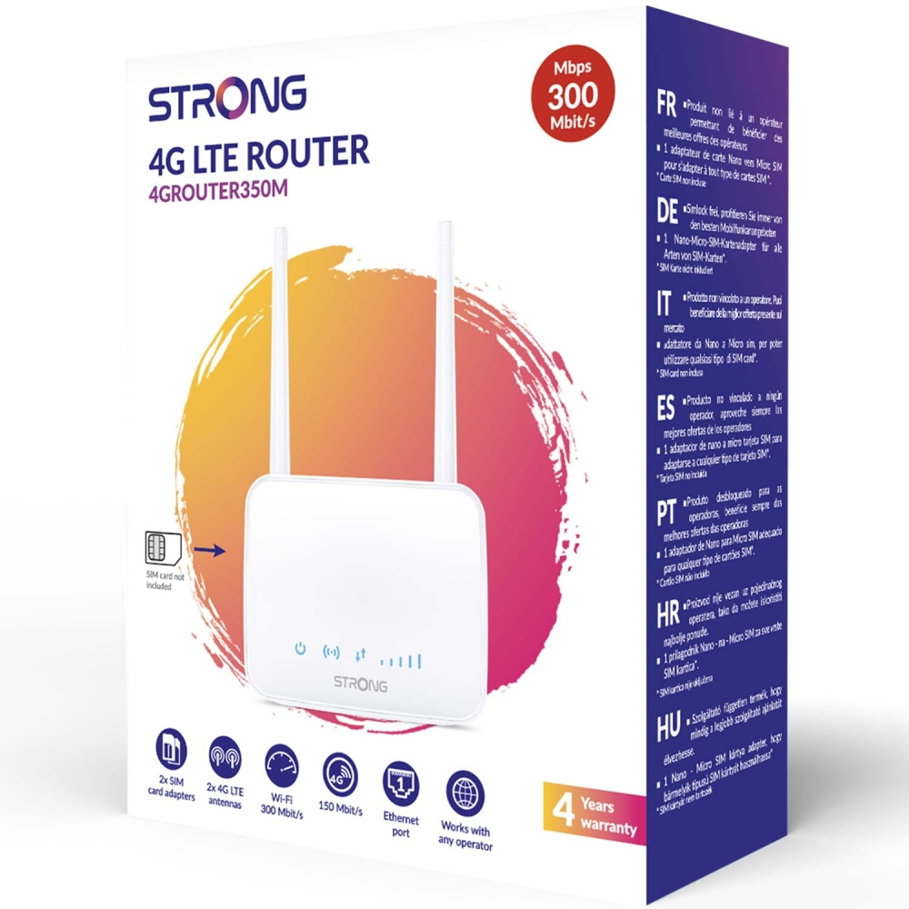 Strong 4GROUTER350M, kompaktowy router 4G LTE