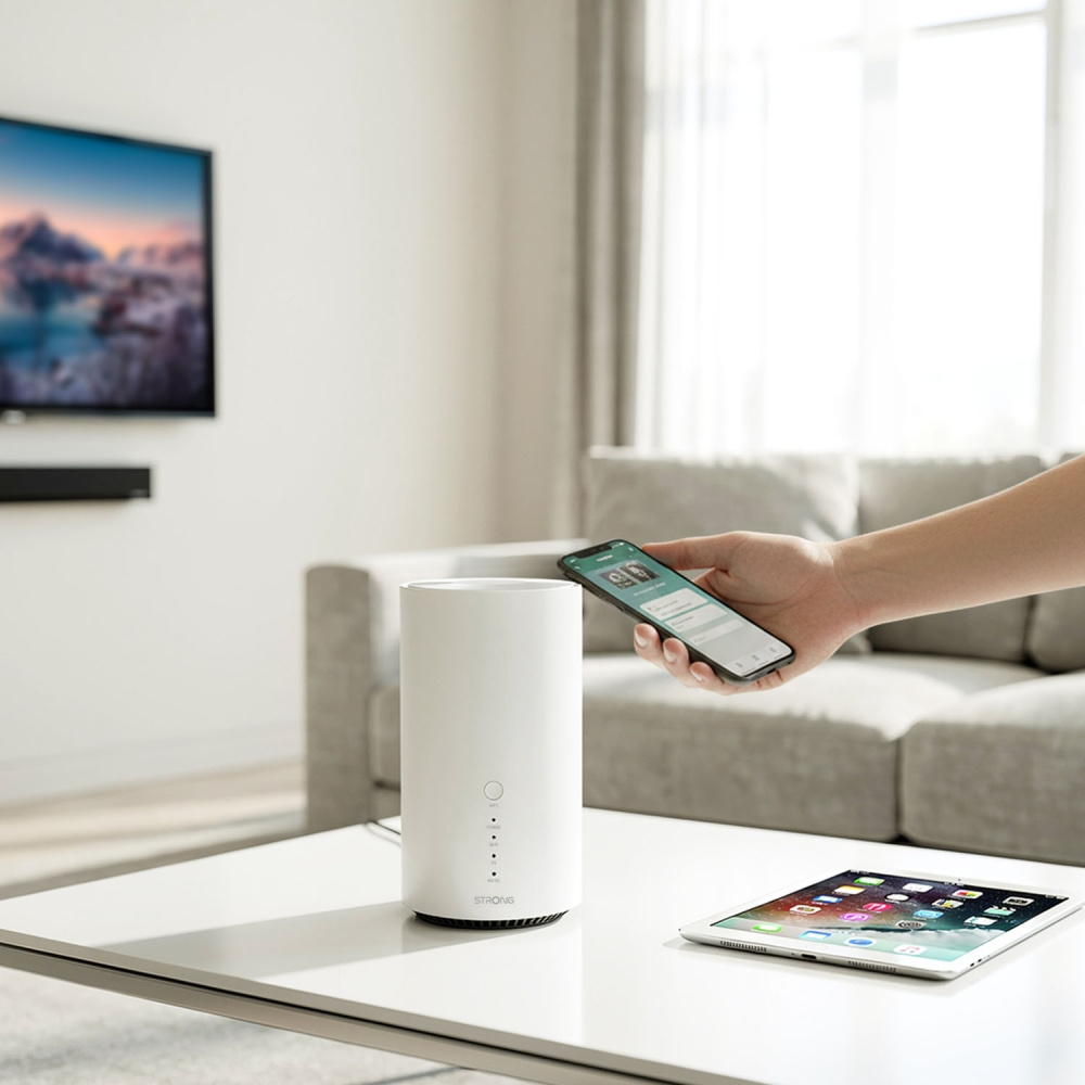 Wydajny router 5G+, Wi-Fi 7 BE7200