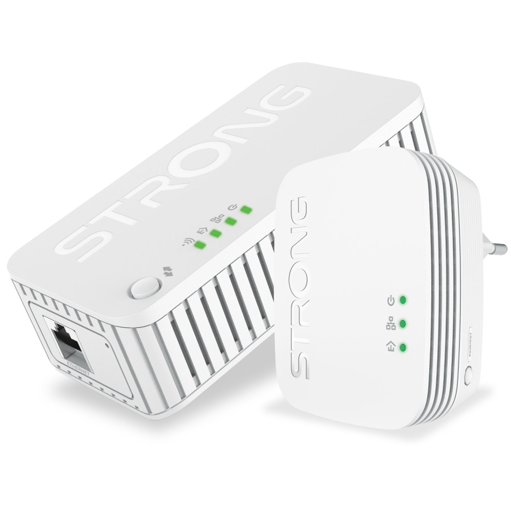 Strong POWERLWF1000DUOMINI, Powerline Wi-Fi 1000 Kit Mini