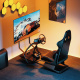 LogiLink Racing Cockpit, fotel wyścigowy z uchwytem na ekran 32-50 LogiLink Racing Cockpit, fotel wyścigowy z uchwytem na ekran 32-50