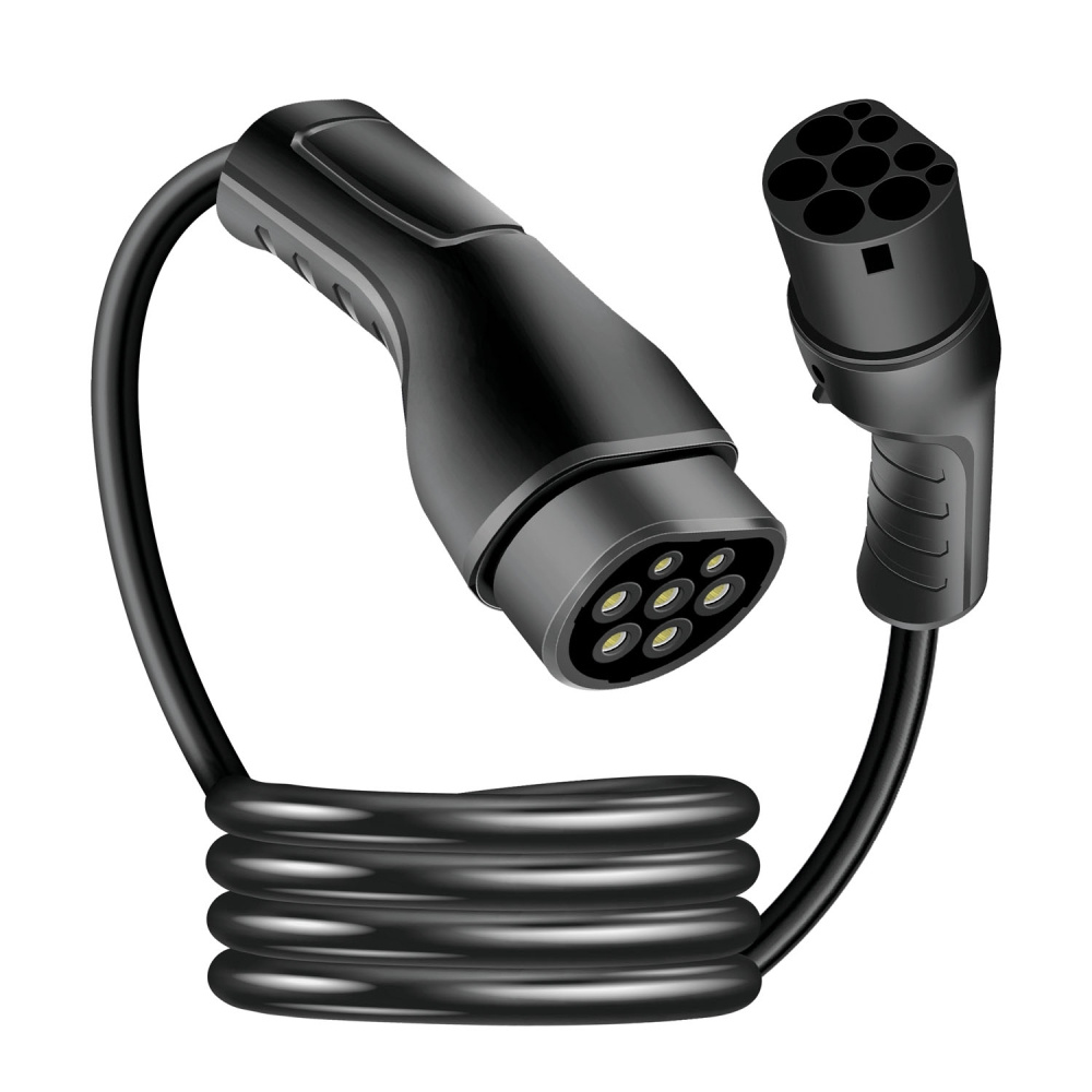 LogiLink EVC0122, kabel do ładowania Type 2, 3-fazowy, 32 A, 22 kW, 7,5 m