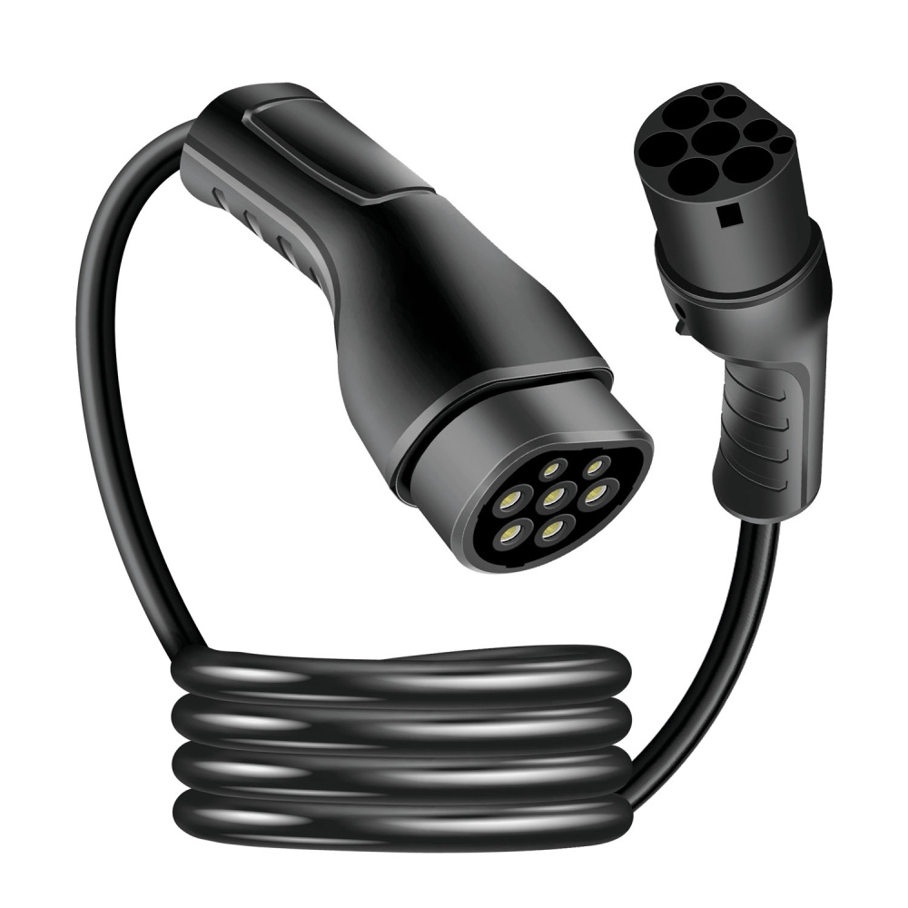 LogiLink EVC0124, kabel do ładowania Type 2 11 kW, 5 m