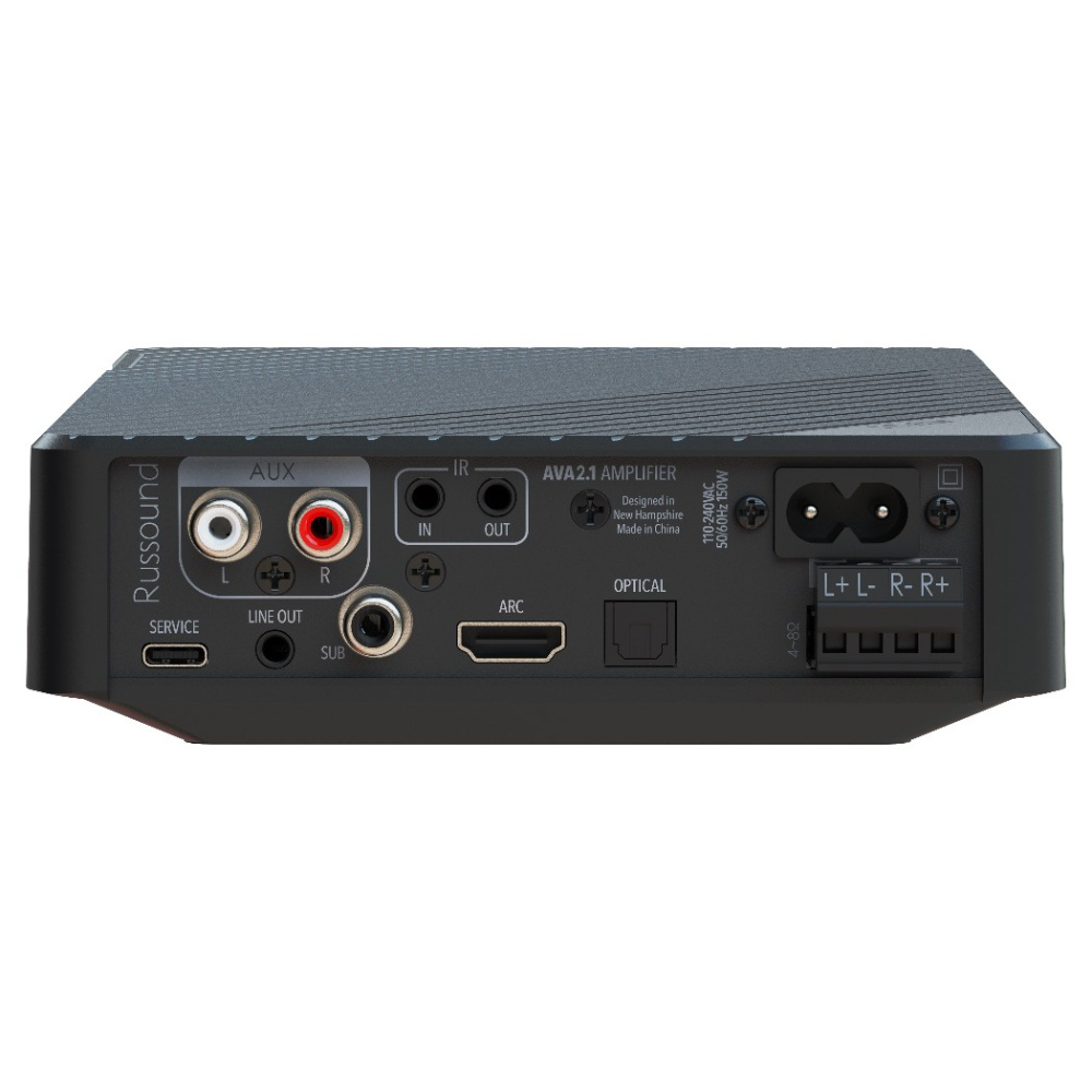 Russound AVA2.1, kompaktowy wzmacniacz 2.1 z Bluetooth i HDMI ARC