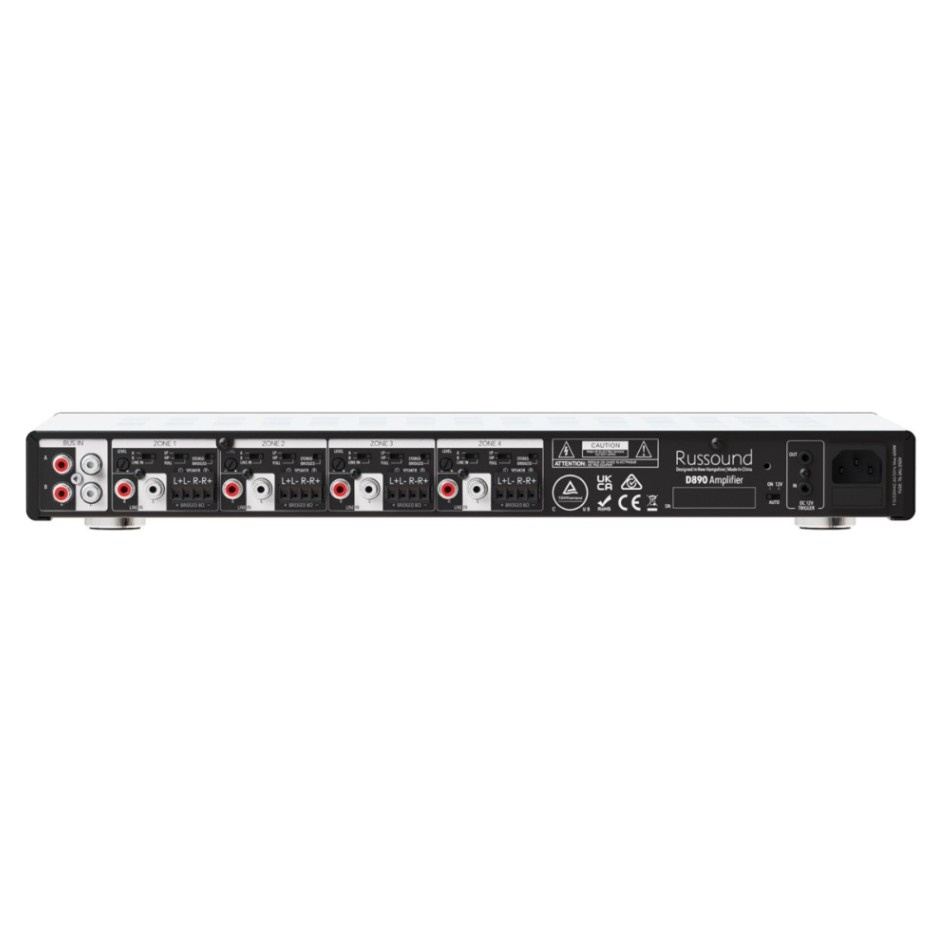 Russound D890, wzmacniacz multiroom z 8 kanałami