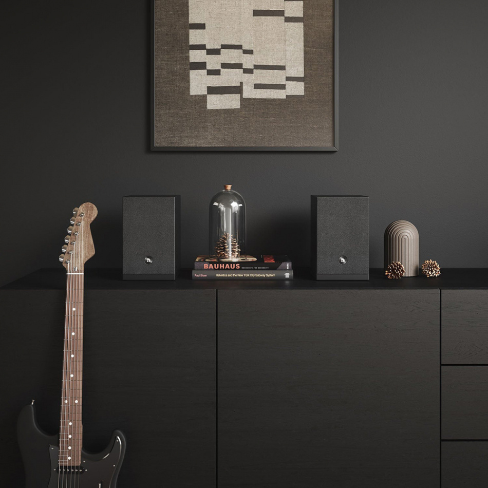 Audio Pro A28 W aktywne głośniki podstawkowe z Wi-FI, czarny