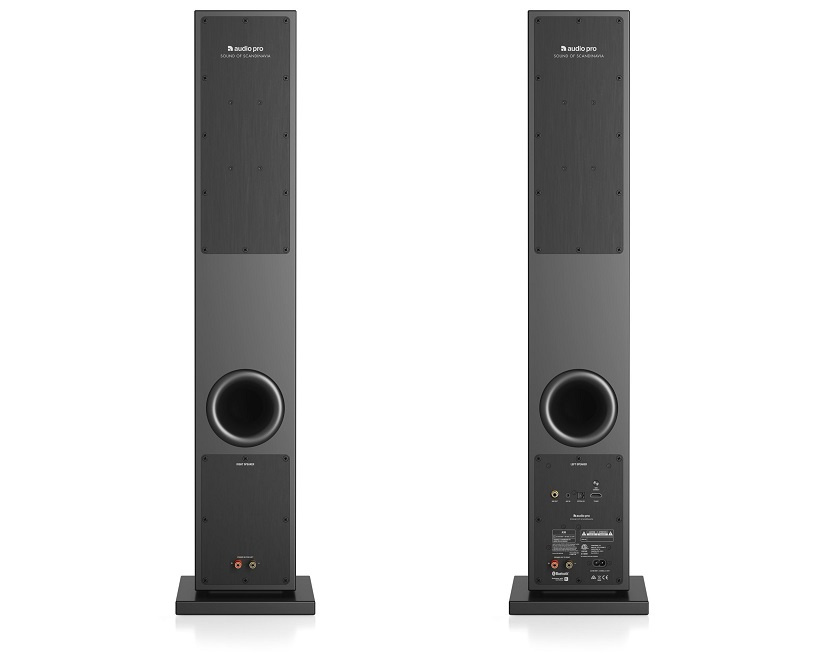 Audio Pro A36 kolumny podłogowe z Wifi i Bluetooth, czarna para