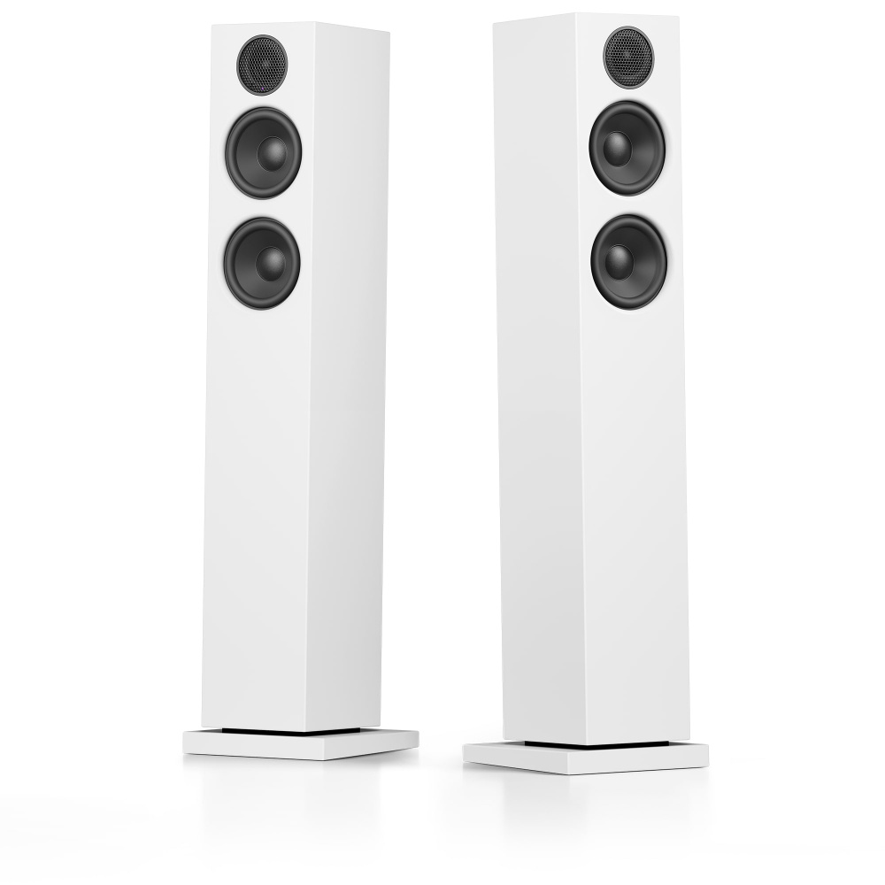 Audio Pro A38 aktywne kolumny podłogowe z wifi, biała para