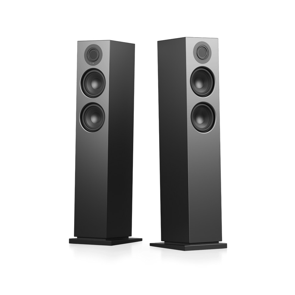 Audio Pro A48 W aktywne głośniki z HDMI, czarna para