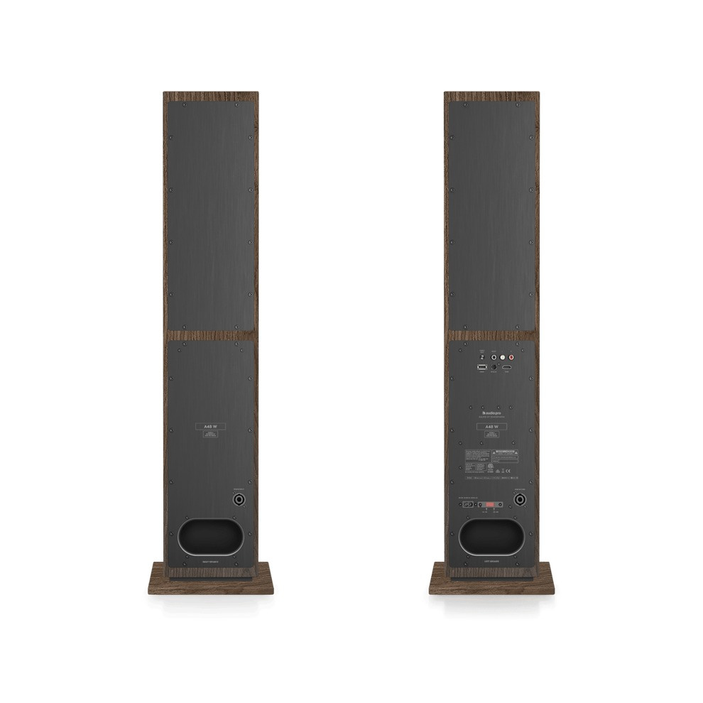 Audio Pro A48 W aktywne głośniki z HDMI, orzech para