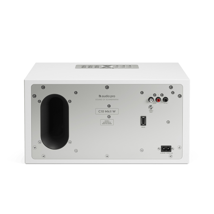 Audio Pro C10 MKII W, głośnik Wifi biały