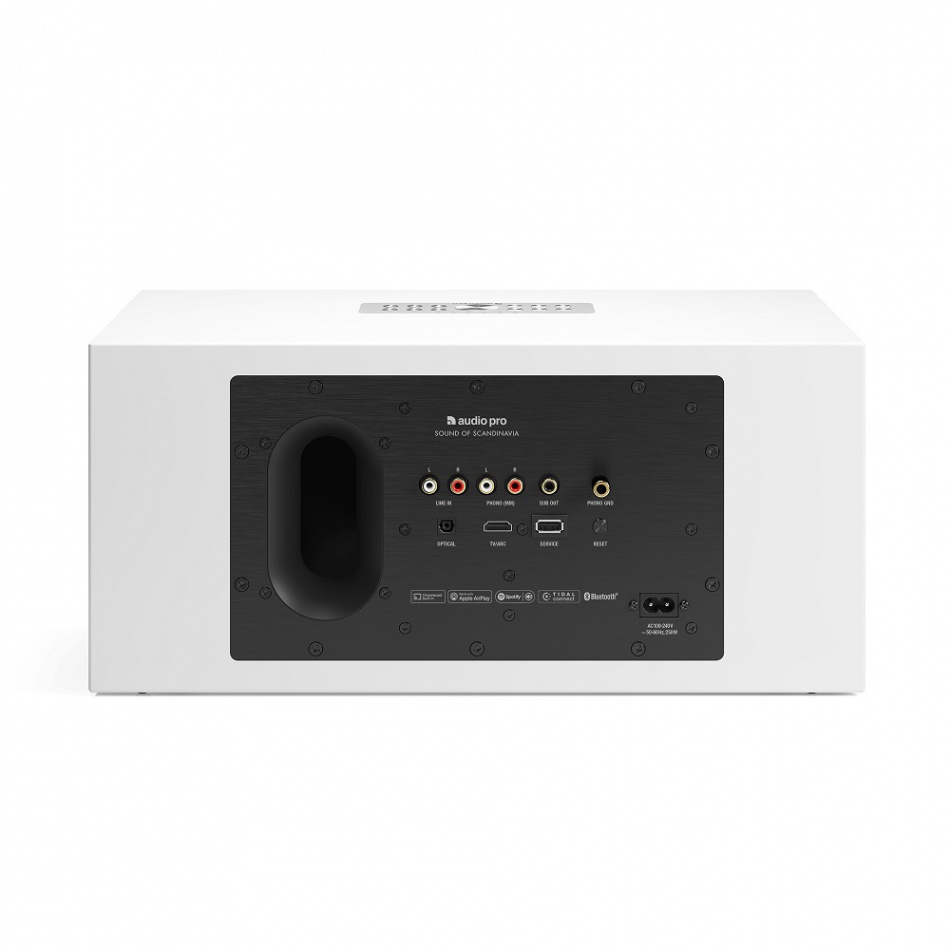 Audio Pro C20 głośnik z AirPlay 2, HDMI i więcej, biały