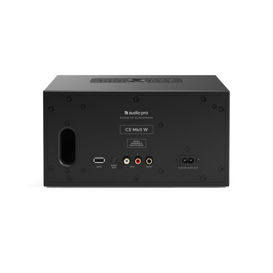 Audio Pro C5 MKII W, głośnik Wifi, czarny