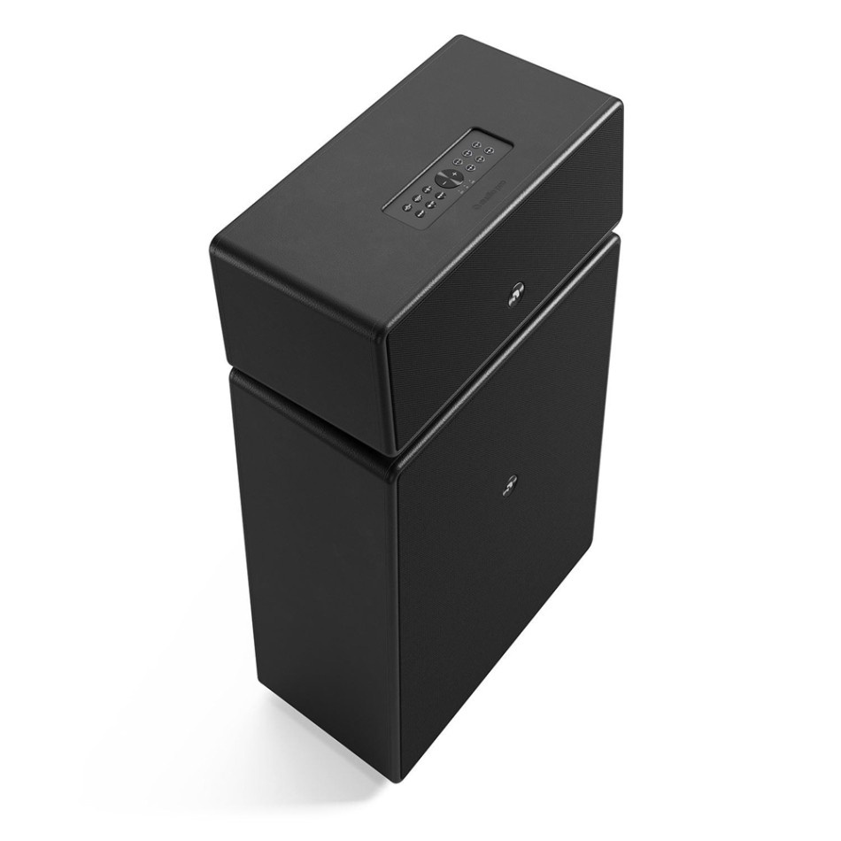Audio Pro Drumfire II W głośnik Wi-Fi z Google Cast i AirPlay 2, czarny