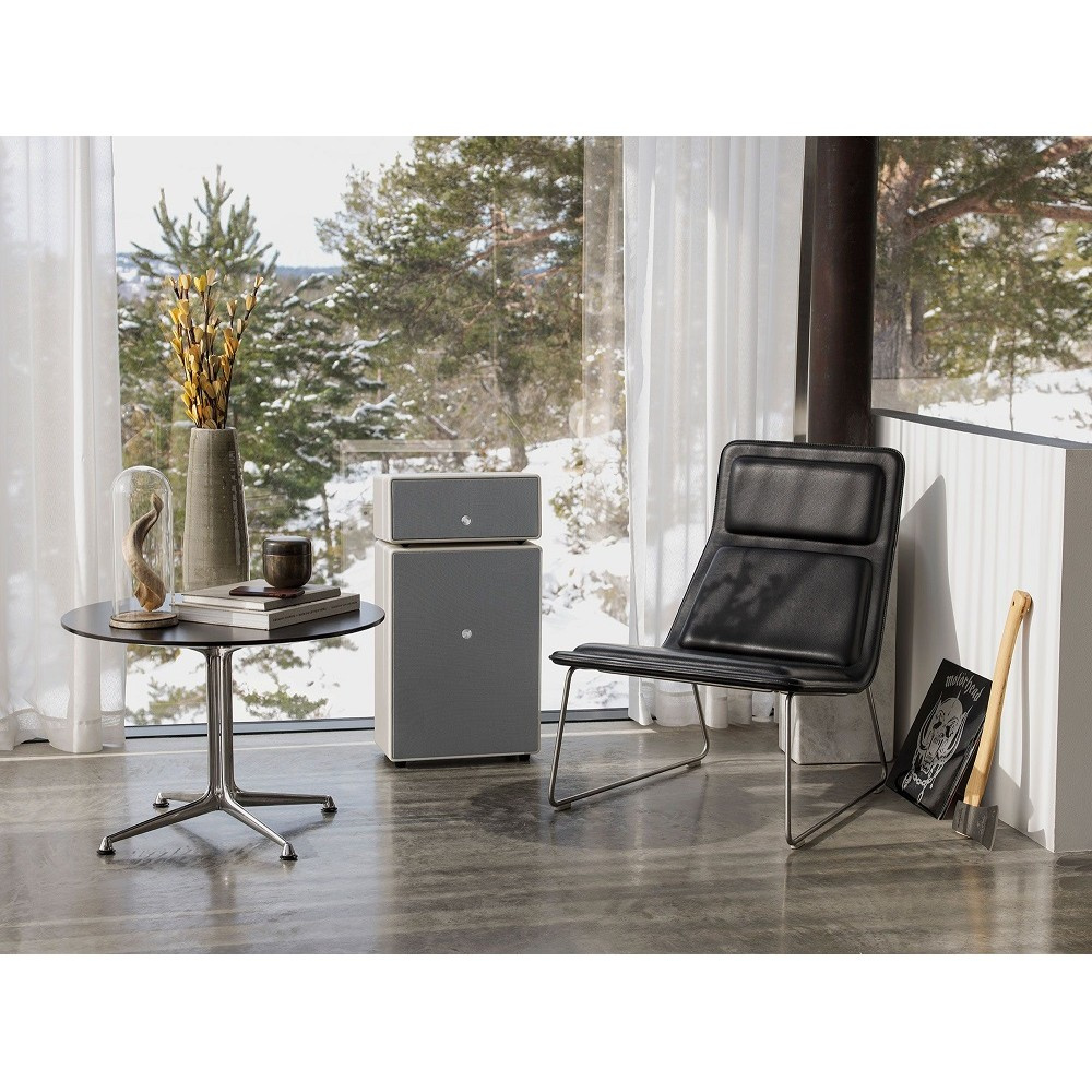 Audio Pro Drumfire II W głośnik Wi-Fi z Google Cast i AirPlay 2, biały