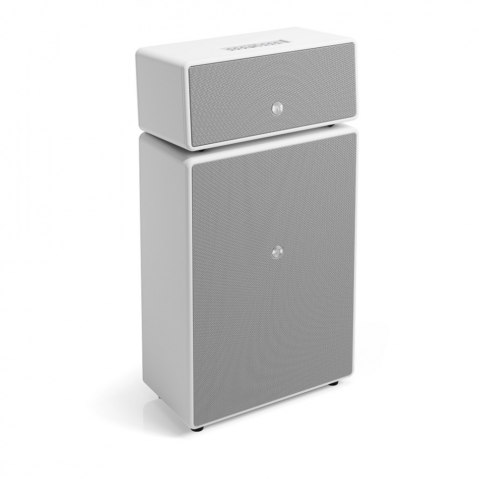 Audio Pro Drumfire II głośnik wifi z Google Cast i AirPlay 2, biały
