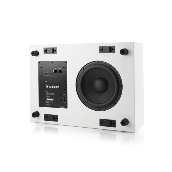 Audio Pro Business SUB-3, bezprzewodowy subwoofer biały